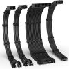 EZDIY 16AWG PSU 12VHPWR Cable Extension 4 Cables-Black EZDPI227-2