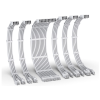 EZDIY 16AWG PSU Cable Extension 6 Cables- All White EZDPR059-11-EZ