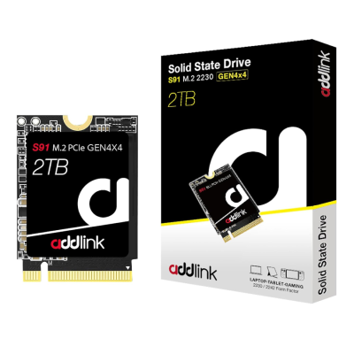 Addlink S91 2TB 2230 NVMe High Performance PCIe Gen4x4 2230 3D NAND SSD