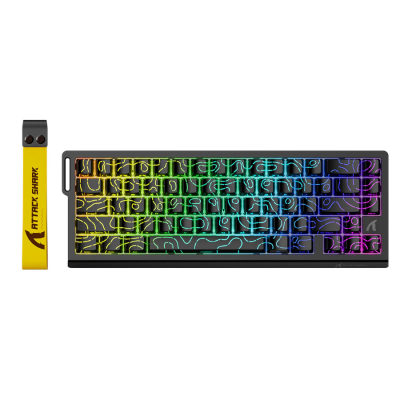 Attack Shark X68 HE Keyboard Black Counters