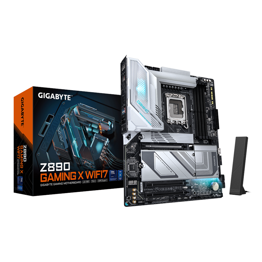 Gigabyte Z890 GAMING X WIFI7 Gaming Motherboard -- اللوحة الأم لجهاز الحاسب الآلي