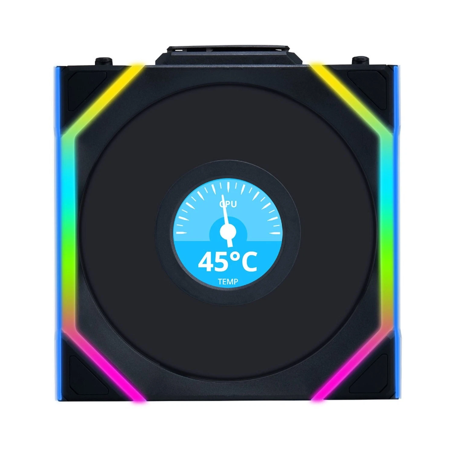 Lian Li UNI FAN SL Wireless LCD Reverse 120 -Black