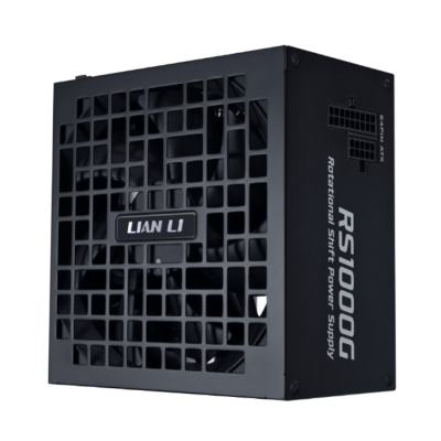 Lian li RS L-Shape 1200W 80 Plus Gold Power Supply Black with usb hub