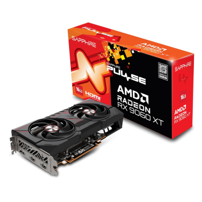 SAPPHIRE PULSE AMD RADEON RX 9060 XT GAMING OC 16GB 11350-03-20G