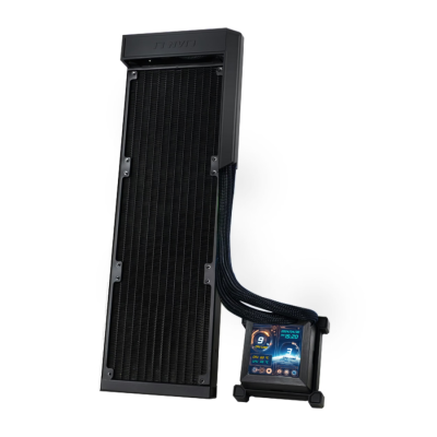 Lian Li HYDROSHIFT II LCD-S 360 Fanless Liquid Cooler Black(NO FAN)