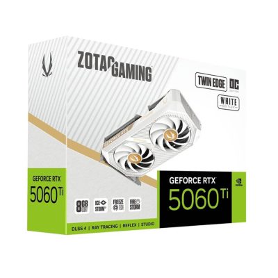 ZOTAC GAMING GeForce RTX 5060 Ti 8GB Twin Edge OC White Edition