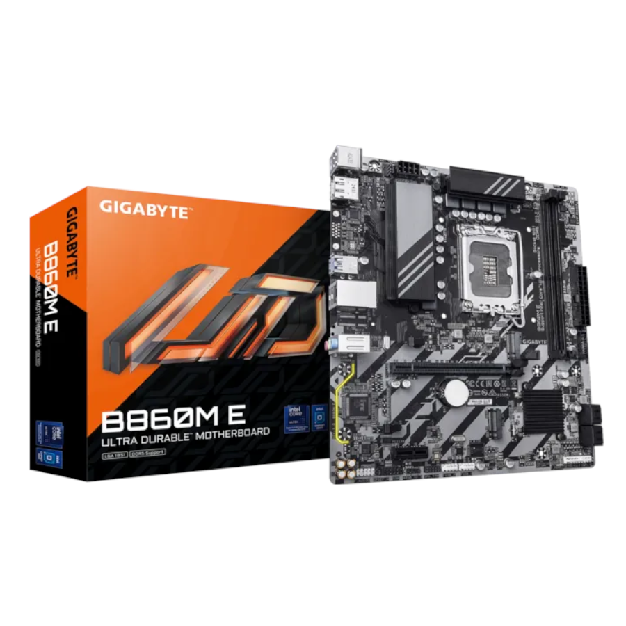 GIGABYTE B860M E Gaming Motherboard Black