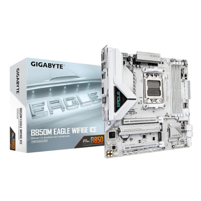 GIGABYTE B850M EAGLE WIFI6E ICE Motherboard-WHITE