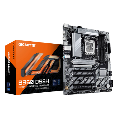 GIGABYTE  B860 DS3H Gaming Motherboard Black