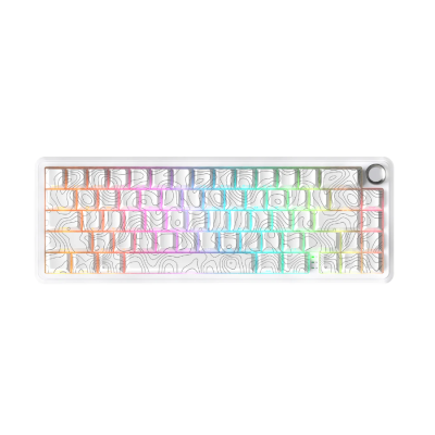 ATTACK SHARK X65PRO HE Wireless Rapid Trigger Keyboard Magnetic Switch – White