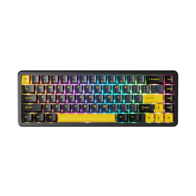 ATTACK SHARK X65 HE Magnetic Switch Rapid Trigger Keyboard – Starry Black – Arabic