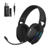 ATTACK SHARK L90 Foldable RGB Ultra-Light Tri-Mode Gaming Headset – Black