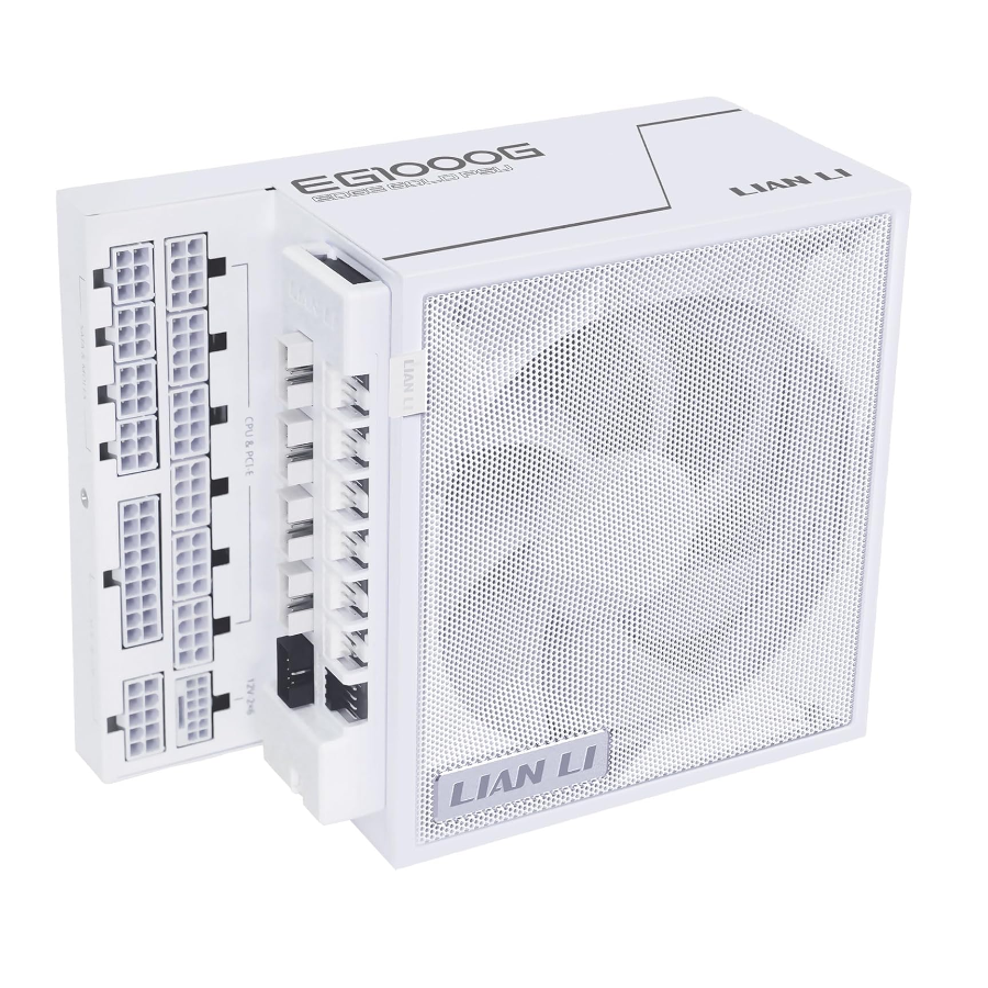 Lian li RS L-Shape 1000W 80 Plus Gold Power Supply White