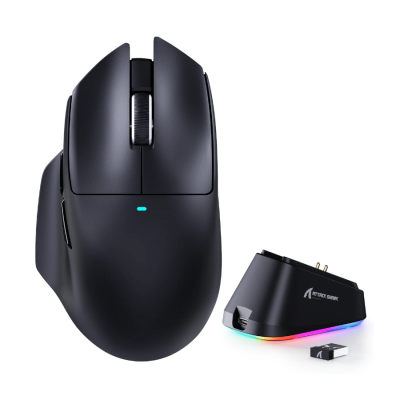 ATTACK SHARK V6 Ultra-Light Tri-Mode Gaming Mouse – black