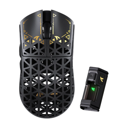 ATTACK SHARK R5 ULTRA Carbon Fiber Wireless 8K PAW3950MAX Gaming Mouse –black