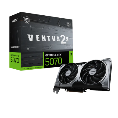 MSI GeForce RTX 5070 12G VENTUS 2X OC Graphics Card