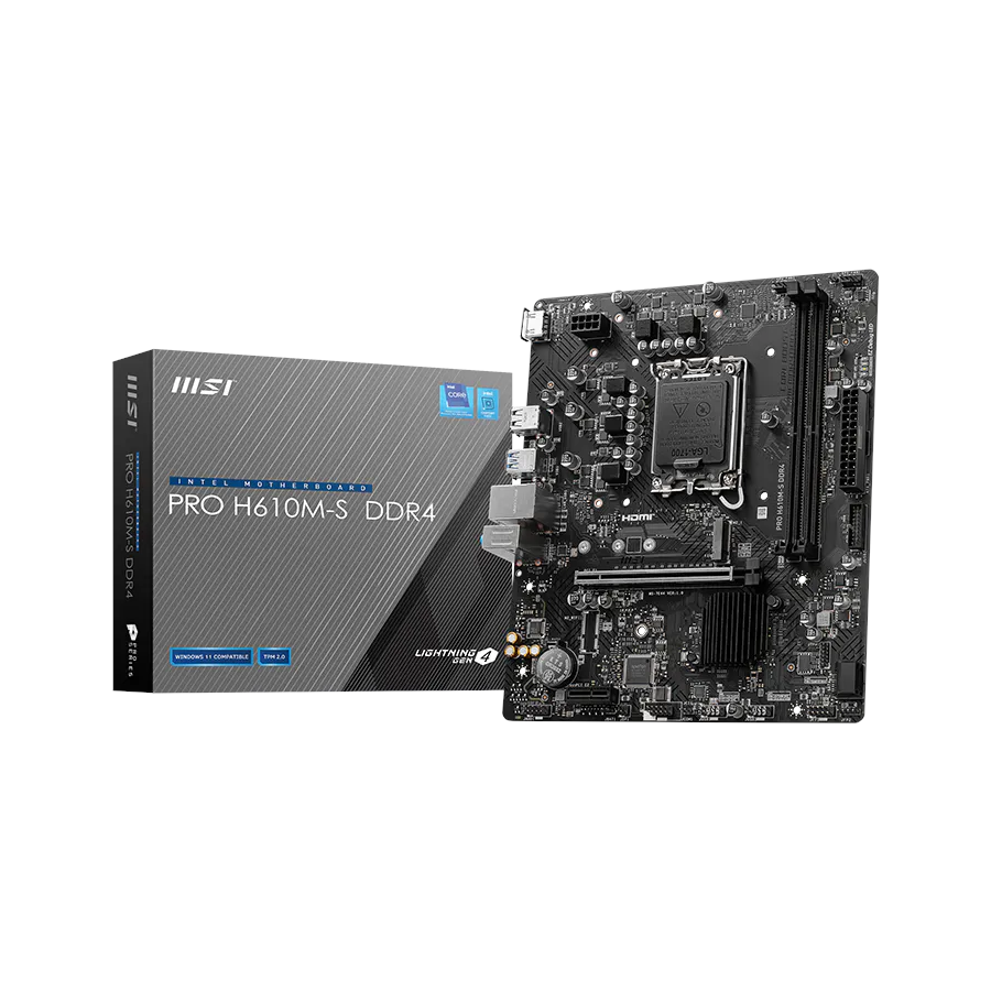 MSI PRO H610M-S DDR4 MOTHER BOARD