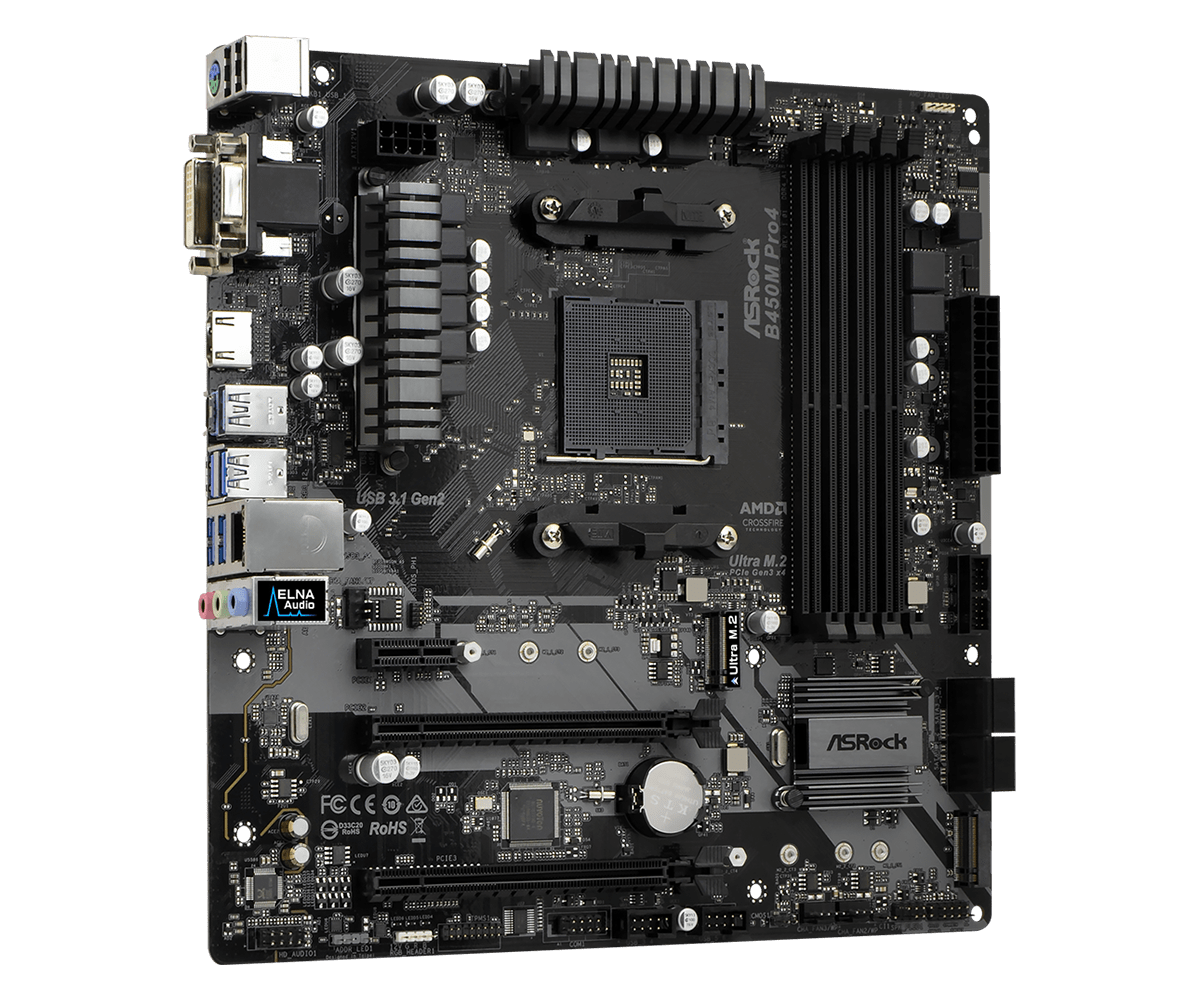 Asrock B450M pro4
