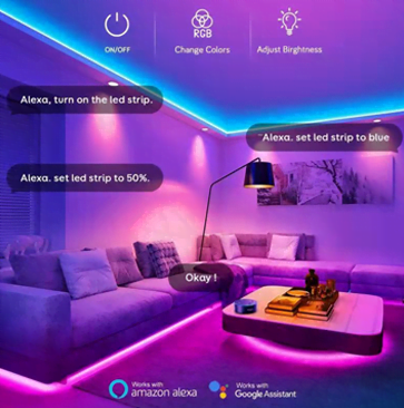 Twisted Minds LED STRIP 5m Wifi Alexa Compatible