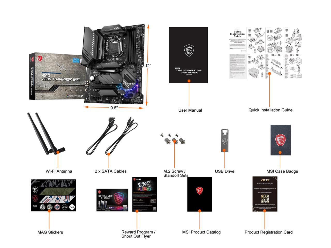 MSI Z590 TOMAHAWK WIFI