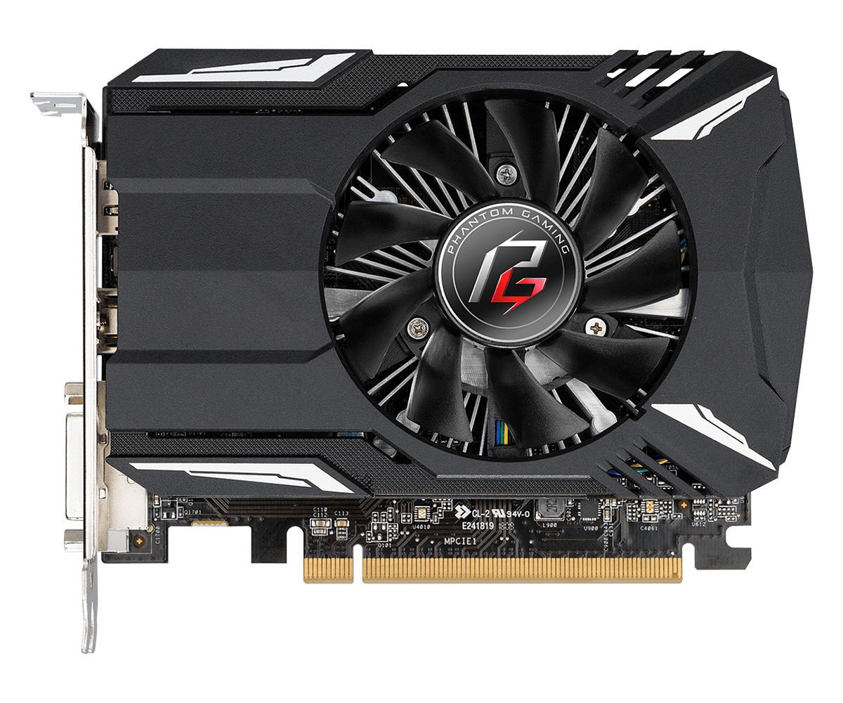 Asrock Phantom Gaming Radeon RX550 2G 12 Directx Graphics