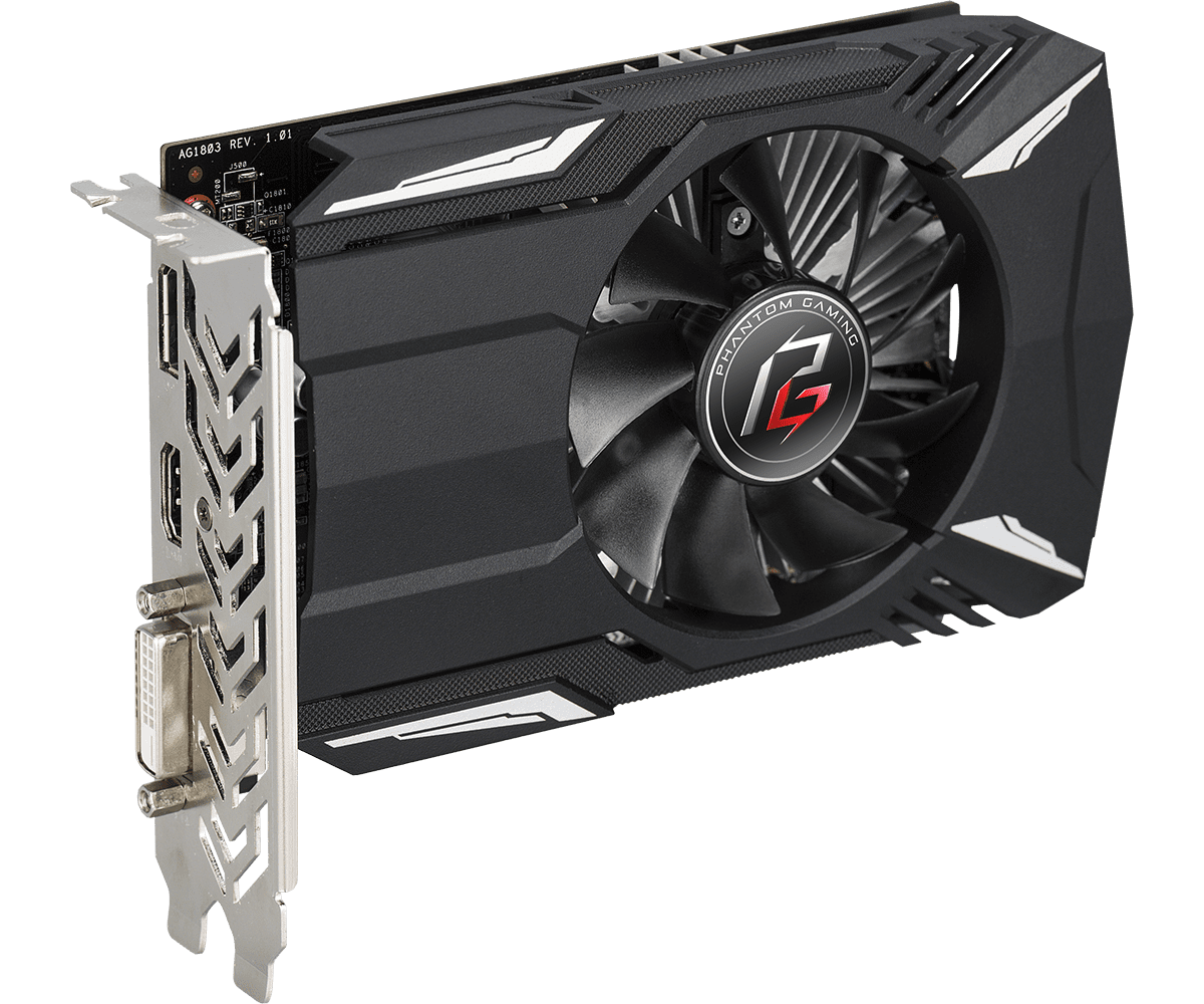 Asrock Phantom Gaming Radeon RX550 2G 12 Directx Graphics