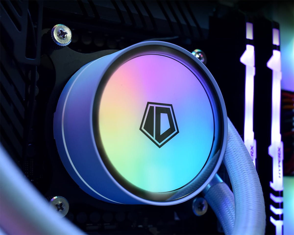 ID COOLING ICEFLOW 240 ARGB SNOW