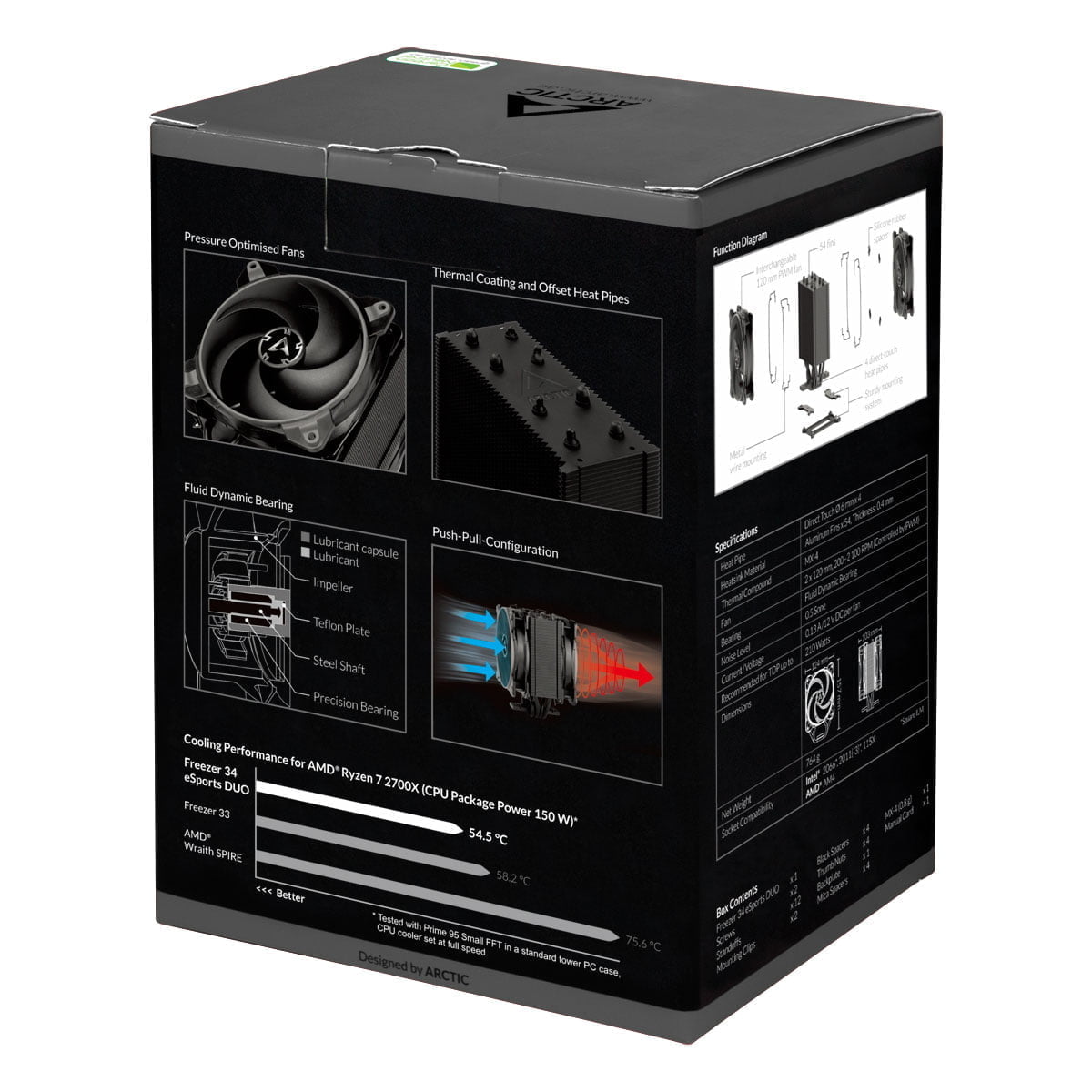 Arctic Freezer 34 eSports DUO - Grey