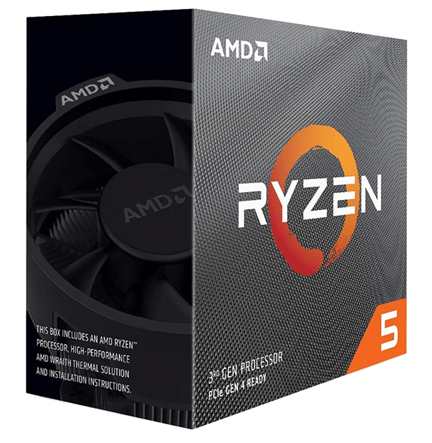 AMD RYZEN 5 3600 6-Core 3.6 GHz (4.2 GHz Max Boost) Socket AM4 65W BOX Desktop Processor