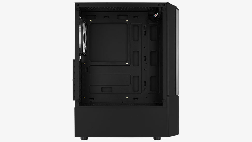 AeroCool Quantum ARGB Mid Tower Case RGB Fan x 3