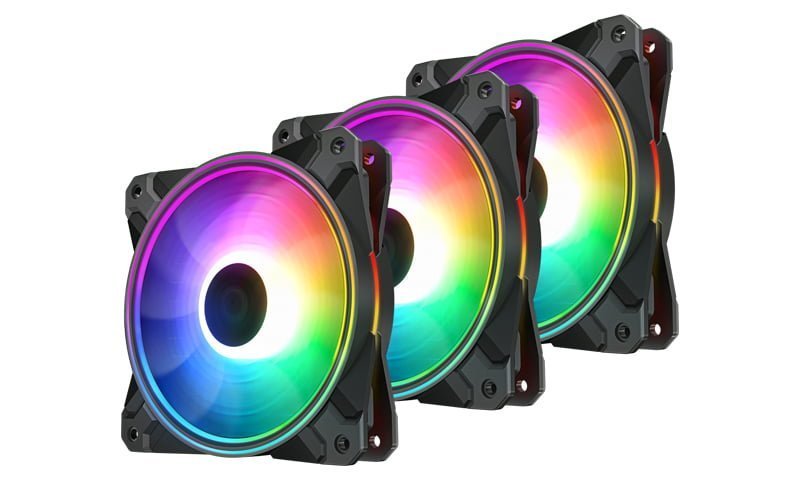 DEEPCOOL CF120 PLUS LED FAN