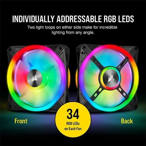 CORSAIR ICUE QL120 TRIPLE FAN