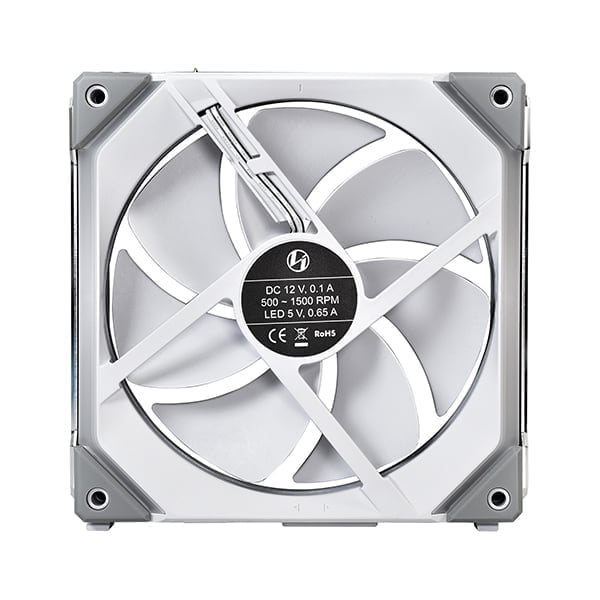 LIAN LI UNI Fan SL 140 Single Pack- White A-RGB PWM 140mm 1900RPM