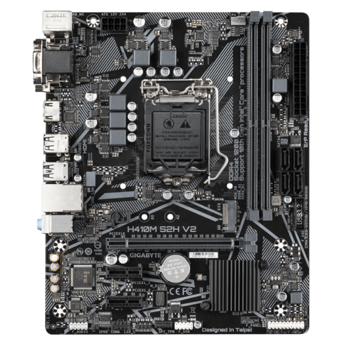 GIGABYTE MOTHERBOARD H410M S2H V2