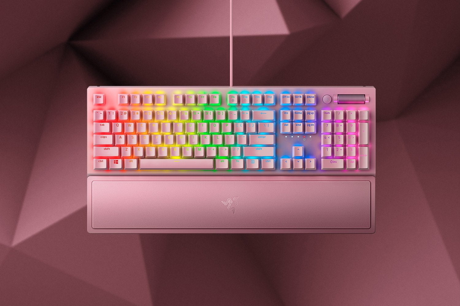RAZER BLACKWIDOW V3- KEYBOARD(GRN SWITCH)-QUARTZ EDTION