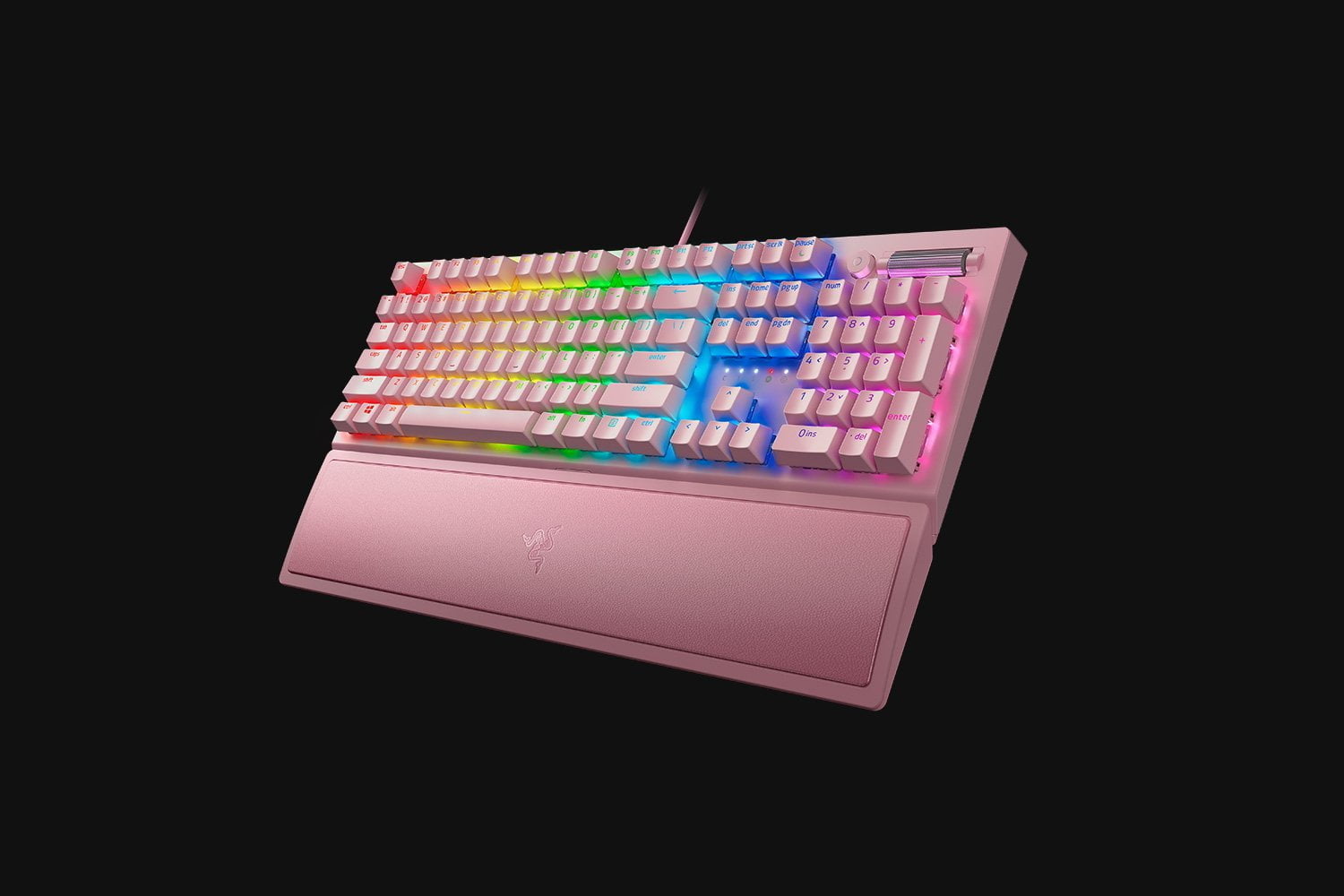 RAZER BLACKWIDOW V3- KEYBOARD(GRN SWITCH)-QUARTZ EDTION