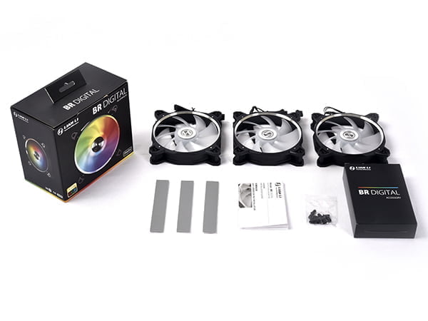 LIAN LI BR DIGITAL ALUMINUM RGB SPACE GRAY