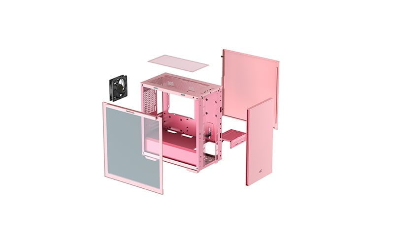 DEEPCOOL CASE MACUBE 110 M-ATX Pink