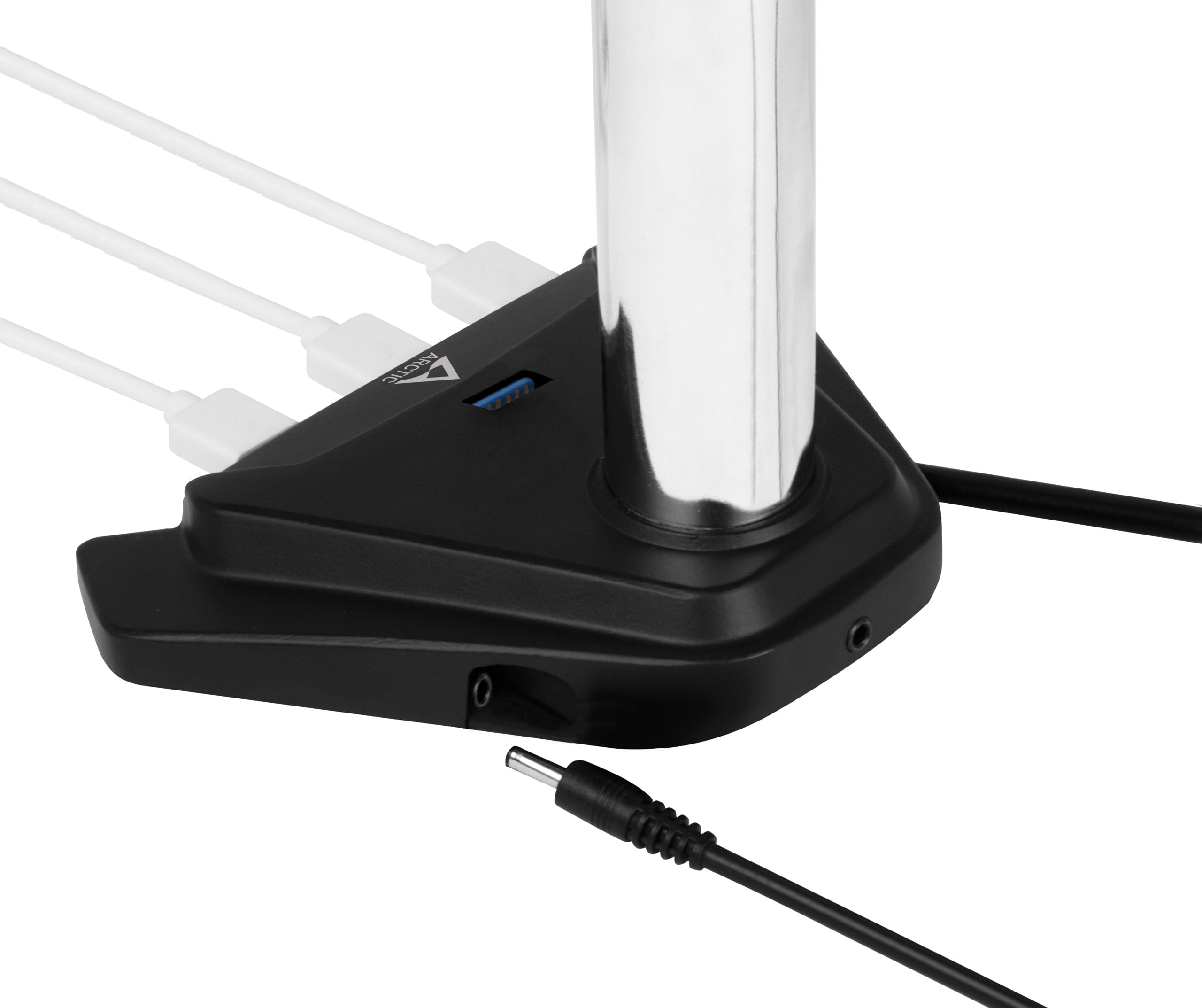 Arctic Z2 Pro Gen 3 (Matt black coating) - Dual Monitor Arm with SuperSpeed USB Hub