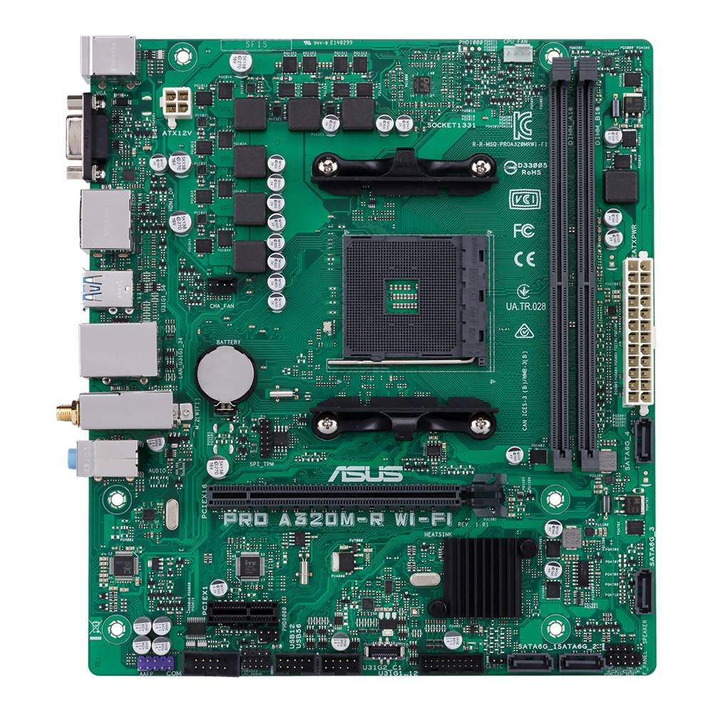 ASUS BUSINESS PRO A320M-R WIFI CSM