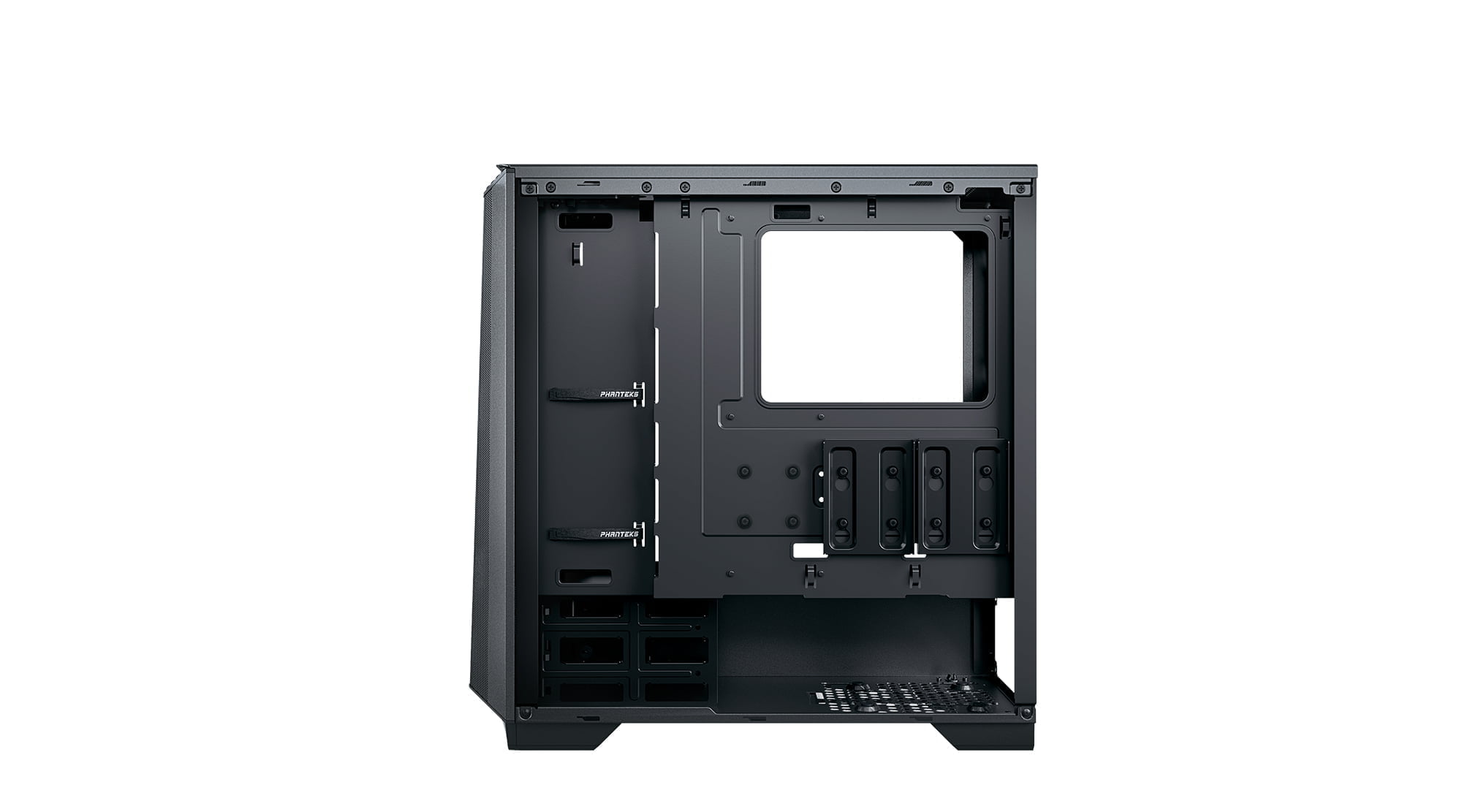 Phanteks Eclipse P360 Air Mid-Tower, black Tempered Glass, with 2 x 120mm D-RGB PWM Fan Pre-installed