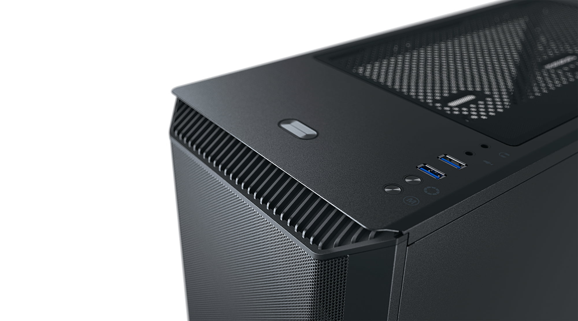 Phanteks Eclipse P360 Air Mid-Tower, black Tempered Glass, with 2 x 120mm D-RGB PWM Fan Pre-installed