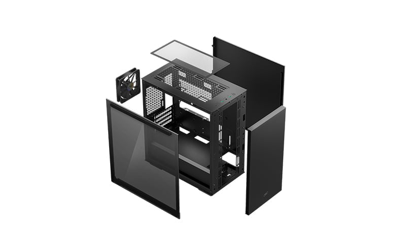DEEPCOOL CASE MACUBE 110 M-ATX Black