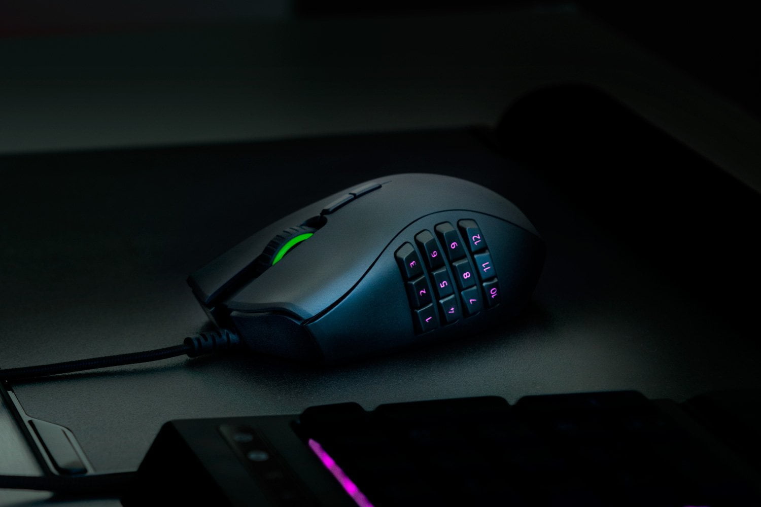 RAZER NAGA TRINITY-MULTI-COLOR WIRED MMO GAMING MOUSE