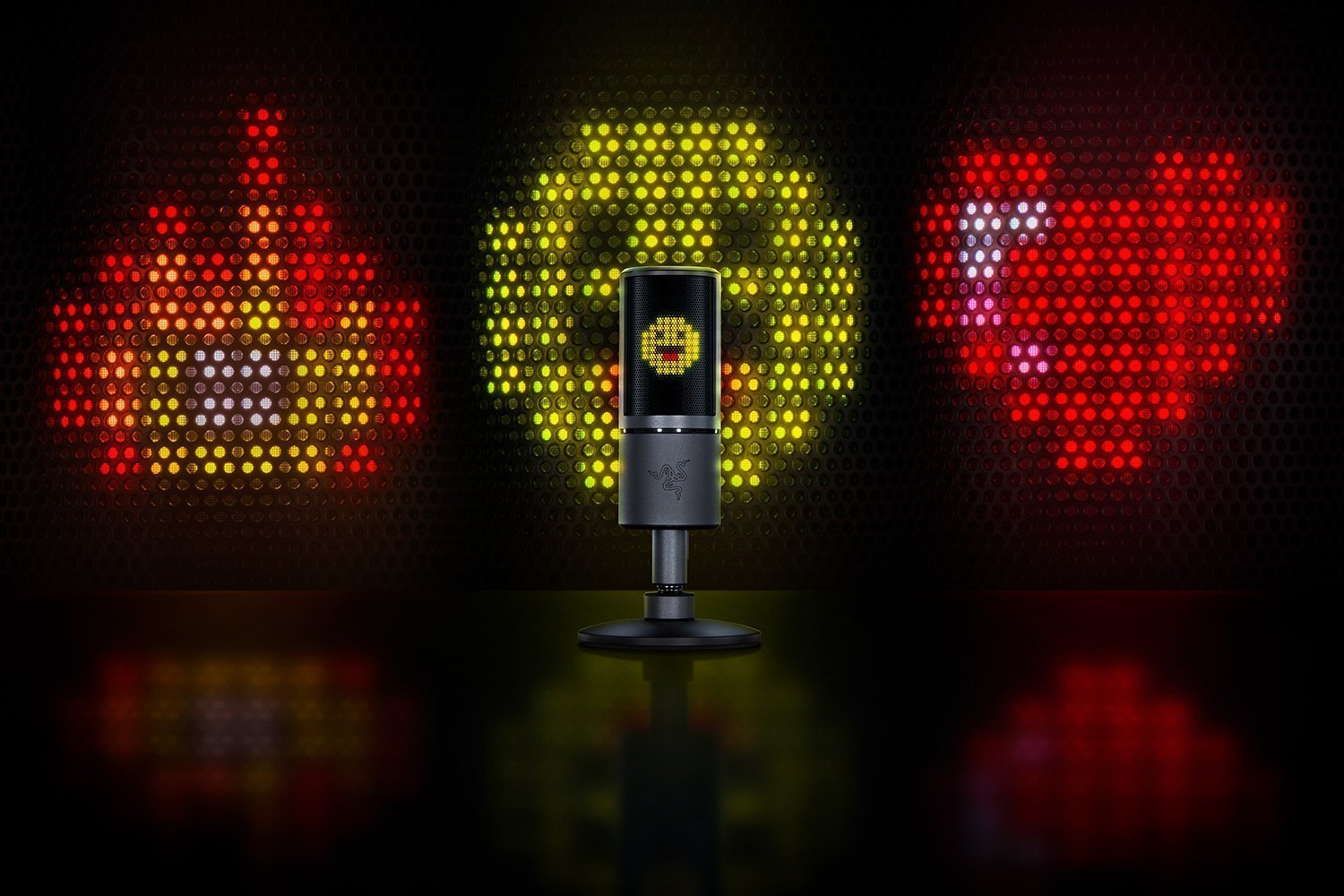 RAZER SEIREN EMOTE - MICROPHONE WITH EMOTICONS