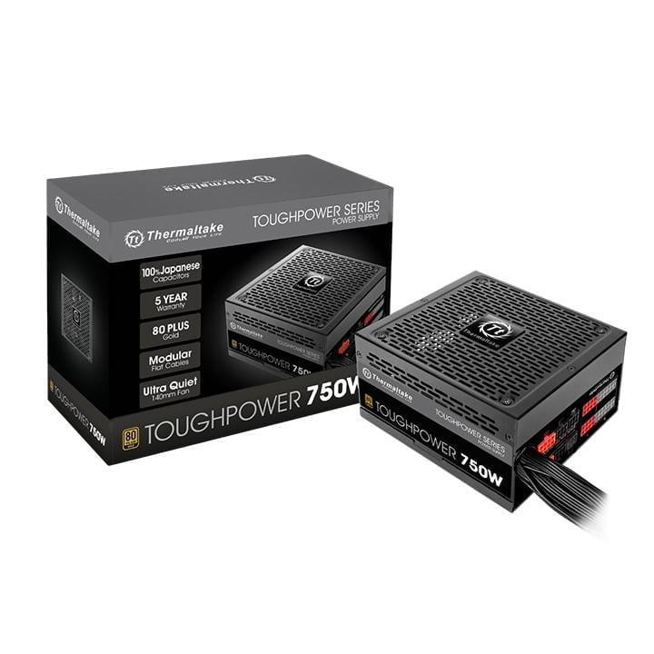 Thermaltake Tough Power 750w Gold semi Modular RGB Full Modular