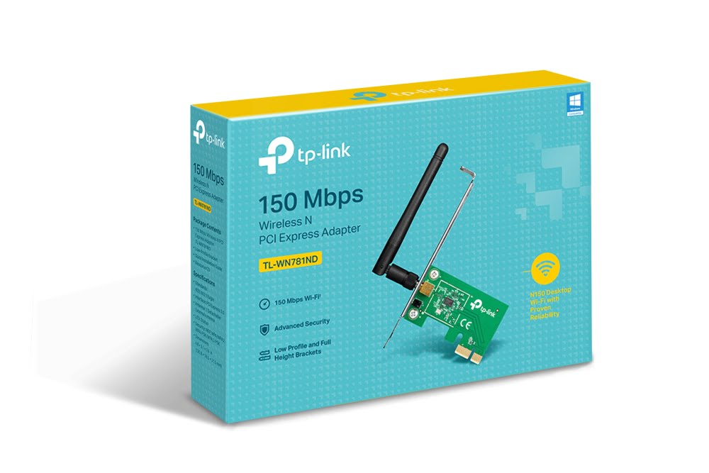 TP-link 150 Mbps Wireless PCl Express Adapter