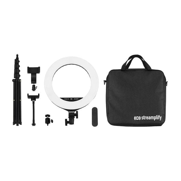 Streamplify Light 14 Ring Light 2in1 Tripod 3 Mounts Inside