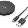Hama - 188318 - QI-FC10 Wireless Charger, black
