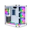 DarkFlash AZ300 White Case - 6 RGB Fans